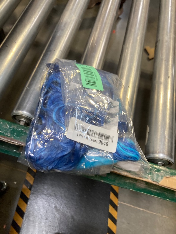 Photo 1 of 30 Pack Blue LED Lights Hair Light-Up Fiber Optic LED Hair Barrettes Extensions Light Flashing Fiber Optic Hair Braid Barrettes Hair Clips for 4th of July Party Favors Festival Party Bar Concert