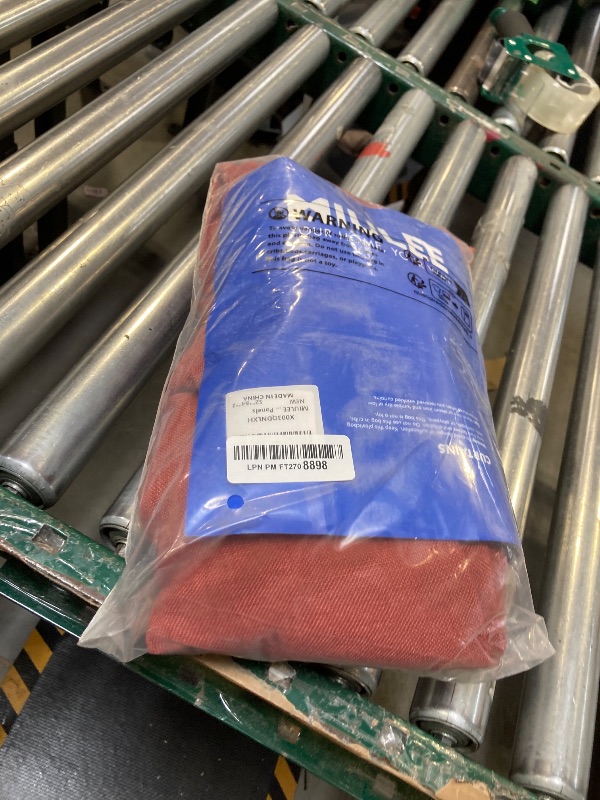 Photo 1 of MIULEE Burnt Orange Linen Curtains 84 Inch Length for Bedroom Living Room, Soft Thick Linen Textured Window Drapes Terracotta Rust Boho Fall Decor Semi Sheer Light Filtering Back Tab 2 Panels