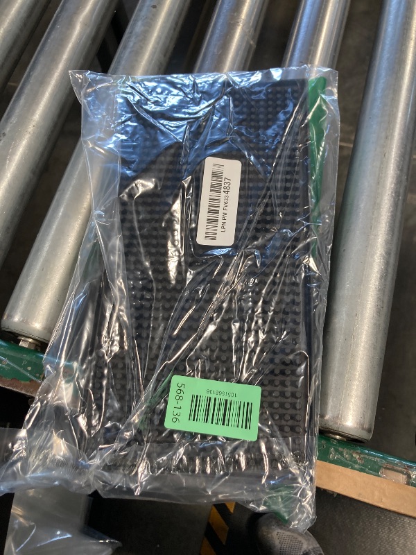 Photo 1 of Xibany Bar Mat 6" x 12" PVC Small Black, Essentials Accesories for Coffee Home Cocktail Bartender Kitchen Countertop Cup Glasses, 1PCS