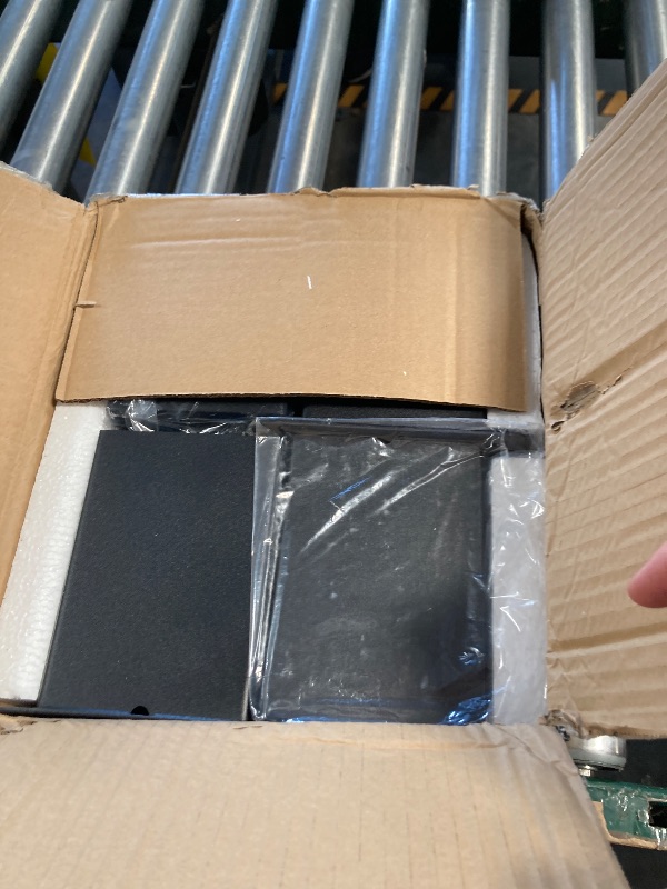 Photo 1 of AXWHYS 4x4 Post Base 4 Pcs, (Inner Size 3.6x3.6) Post Anchors, 13GA Thick Solid Steel & Black Powder Coated,Deck Post Brackets Support Deck Base Plate Pergola Brackets Fence Kit Mailbox Mount