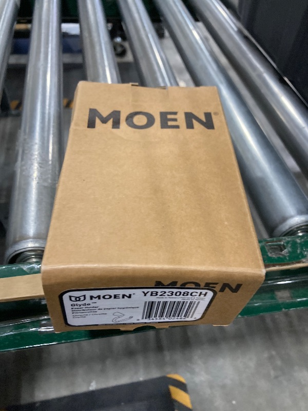 Photo 1 of Moen YB2308CH Glyde Paper Holder, Chrome