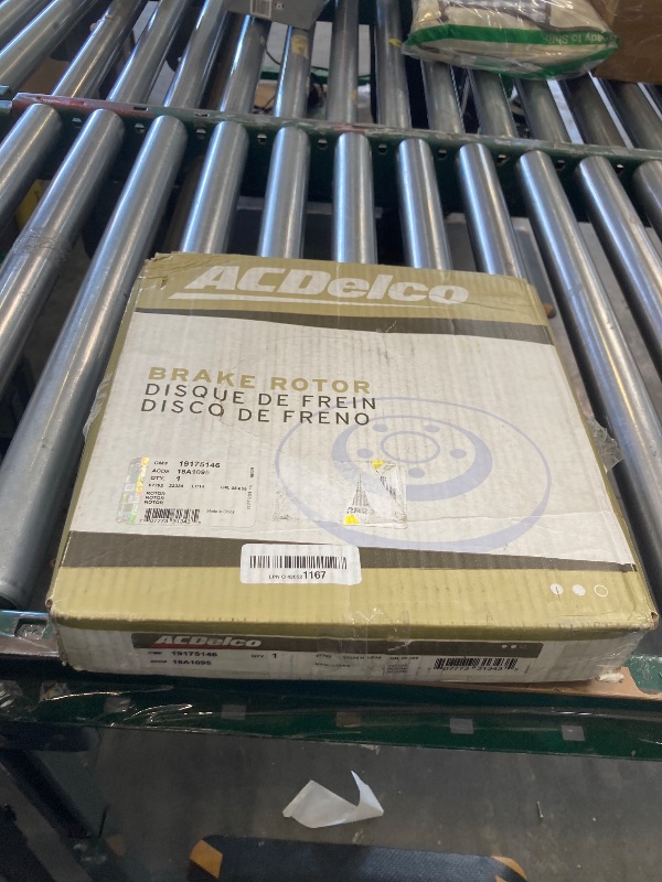 Photo 1 of ACDelco Gold 18A1095 (19175146) Black Hat Front Disc Brake Rotor