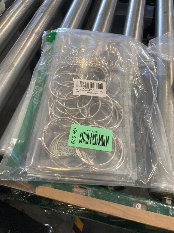 Photo 1 of OWLKELA 2 Inch 30 Pack Loose Leaf Binder Rings, Keychain Key Ring with Metal Nickel Plated for Index Cards, Ideal for School, Home, or Office