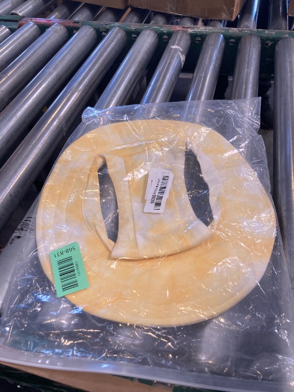 Photo 1 of Pet hat with Ear Holes Sunscreen Baseball Cap Suitable for Small and Medium-Sized Dogs Outdoor Climbing hat in Summer Pet Products (Yellow, XX-Large)