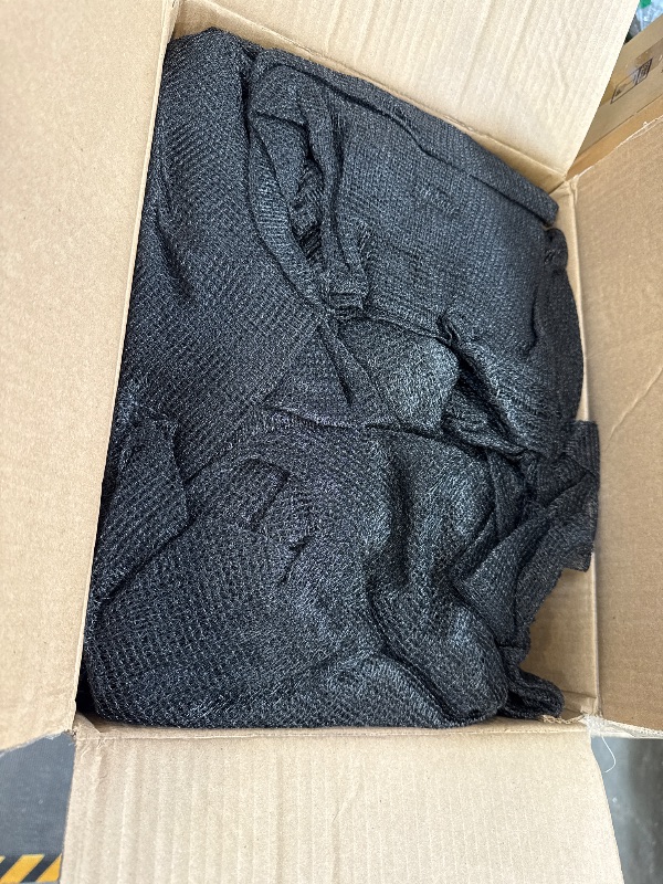 Photo 1 of 15FT Trampoline Replacement Safety Enclosure Net for 6 Straight Poles Round Frame, Breathable and Weather-Resistant with Adjustable Straps(NET ONLY)