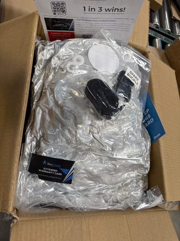 Photo 1 of EzyShade 10-Layer SUV Car Cover Waterproof All Weather. See Vehicle Size-Chart for Accurate Fit. Outdoor Full Exterior Covers for Automobiles Heavy Duty Tarp Jeep Rav4 CRV. Size S6 (See SizeChart)