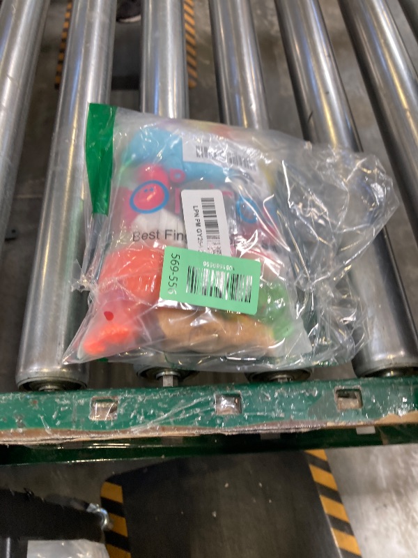 Photo 1 of 20pcs Different Cartoon Animal Finger Puppets Soft Velvet Dolls Props Toys Easter Basket Stuffers