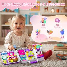 Photo 1 of VOILBTOY Musical Toy for 1-2 Year Old Girls,Educational Baby Toys 12-18 Months,Ball Drop Toy with English & Spanish,Fine Motor Toys for Toddlers 1-3,Birthday Gift for 1+ Year Old Girl (Pink)