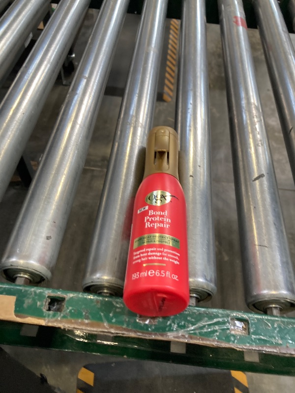 Photo 1 of OGX Repair & Protect Bond Protein Repair 450°F Heat Protect Spray, Weightless Repair Mist for Nonstop Damage Protection* for All Hair Types, Heat Spray Preps Hair for Styling, 6.5 fl. oz