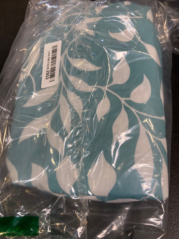 Photo 1 of Smiry Rectangle Table Cloth Cover, Waterproof Elastic Fitted Picnic Tablecloth for 6 Foot Tables, Wipeable Flannel Backed Vinyl Tablecloths for Camping, Dining, Outdoor (Baby Blue, 36" x 72")