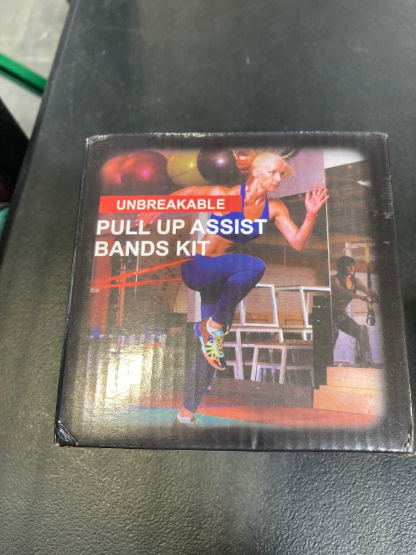 Photo 1 of YONKFUL Pull Up Assistance Bands Set 5 LBS - 90 LBS, Long Resistance Bands for Pull Ups Working Out, Gym Workout Bands for Men Exercise Muscle Training and Shape Body - Carry Bag Included