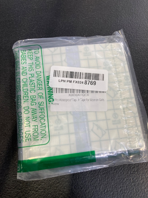 Photo 1 of 50 Pcs Waterproof Tape Self-Adhesive Body Tape for Skin Transparent Film Invisible Bandage Tape Anti Chafing Thigh Tape for Women Girls