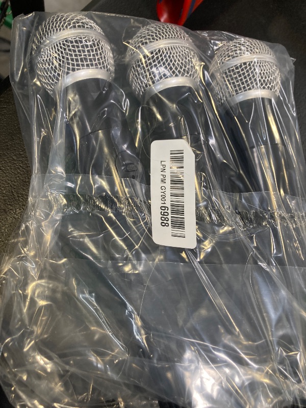 Photo 1 of 3 PCS Microphone Prop,Plastic Fake Microphone,Fun Stage Mics Toy for Kids,Halloween Christmas Karaoke,Costume Prop,Birthday Party