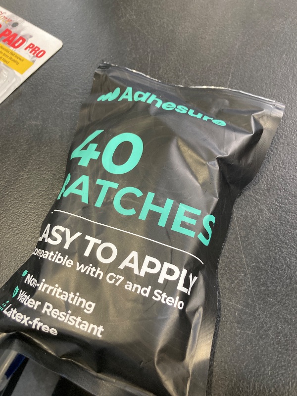 Photo 1 of Adhesure Adhesive Patches for Dexcom G7 & Stelo CGM that Stay for 10-15 Days - Sweatproof & Waterproof Over Patches - Overpatches for Continuous Glucose Monitor Sensor Protection, Tan - 40 Patches