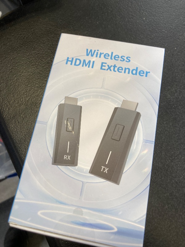 Photo 1 of 2026 Upgraded Wireless HDMI Transmitter and Receiver 328FT/100M, 4k Decode 1080P Output, Plug & Play Portable 2.4g/5g, Wireless Hdmi Extender Kit to Monitor from Laptop/PC/Projector/TV Box