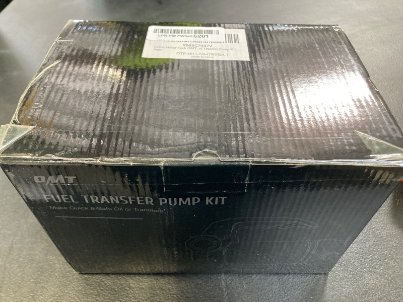 Photo 1 of Orion Motor Tech Diesel Transfer Pump, 12V Fuel Transfer Pump, 12 gpm Portable Electric Fuel Pump for Oil Change, Automotive Marine Self Priming Oil Extractor Pump Suction Pump, Oil Not Included