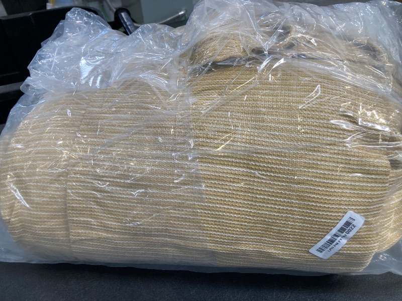 Photo 1 of Royal Shade 14' x 20' Beige Rectangle Sun Shade Sail RS-SLR, UPF50+ 95% UV Blockage, 200GSM Commercial Standard Heavy Duty, Water & Air Permeable Canopy Mesh Fabric for Patio (We Make Custom Sizes)