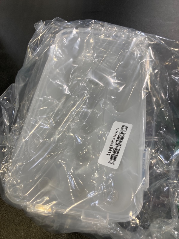 Photo 1 of XBY-US 2 Pack Covered Egg Holders For Refrigerator, Plastic Storage Container/ Deviled Egg Tray Carrier with Lid Fits 18X2 Eggs(36 Eggs)