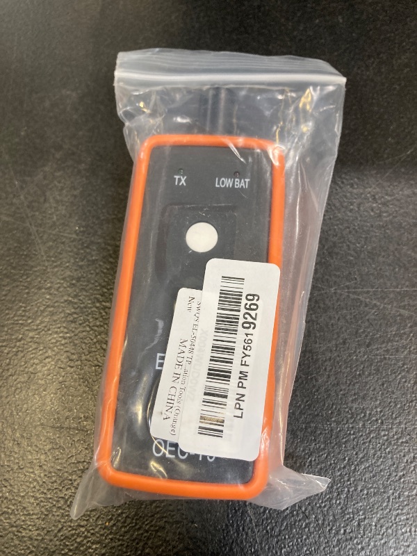 Photo 1 of SWQS EL-50448 TPMS Relearn Tool, Tire Pressure Monitor Sensor Activation Reset Tool OEC-T5 for Most Series Vehicles OEC-T5 TPMS System Programming Training Activation Tools (Orange)