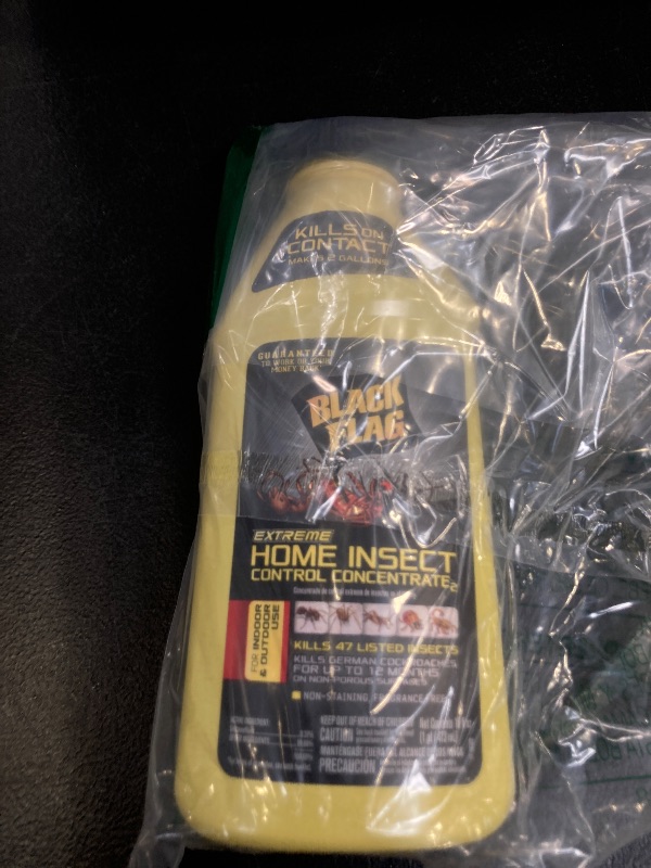 Photo 1 of Black Flag Extreme Home Insect Control Concentrate, 16 Ounce, for Indoor and Outdoor Use, Makes 2 Gallons