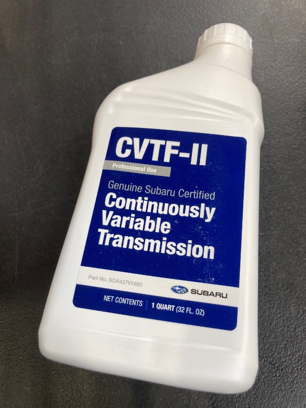 Photo 1 of Subaru Crosstrek Legacy Outback Forester Impreza CVTF-II Automatic Transmission Fluid (6 Quarts) - SOA427V1660 - Genuine OEM