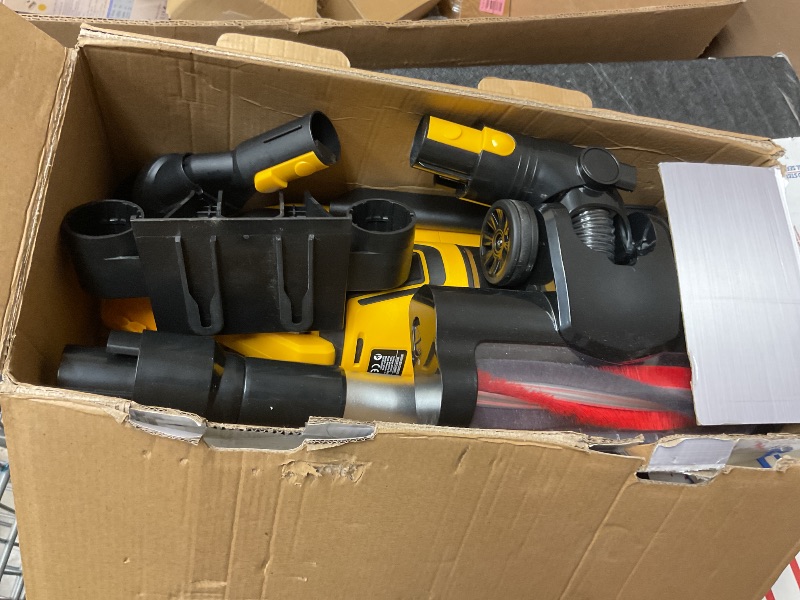 Photo 1 of 190W Brushless Cordless Vacuum Cleaner Compatible with DeWalt 20V Battery (Tool Only), 20KPa Portable 5-in-1 Lightweight Stick Handheld Vacuum with HEPA Filter for Car Home Carpet Hardfloor Pet Hair