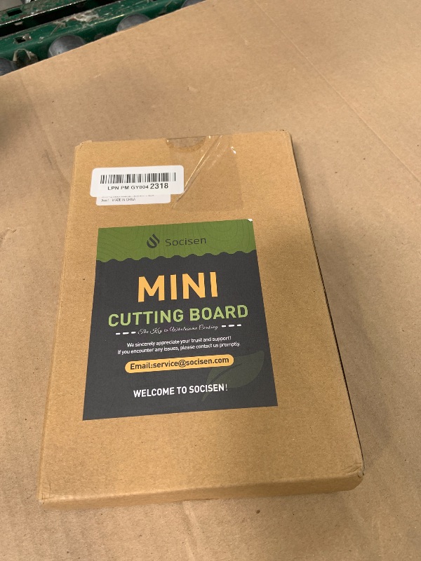 Photo 1 of 2 Pack Small Bamboo Wood Cutting Board for Kitchen 8.6" x 6" Mini Wooden Charcuterie Boards Lightweight Chopping Board Non Toxic Serving Board Tiny Chef Set Camping Fruit Lemon Sandwich Cheese Board