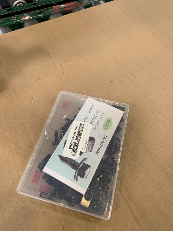 Photo 1 of 60PCS 1/4 U Nut Clips & Hex Head Automotive Body Fender Bolts Kit for Most Cars as a Bumper Clips, U Clips, Fender Clips, Auto Body Clips and Fasteners, Automotive Clips or Fender Liner Clips etc.
