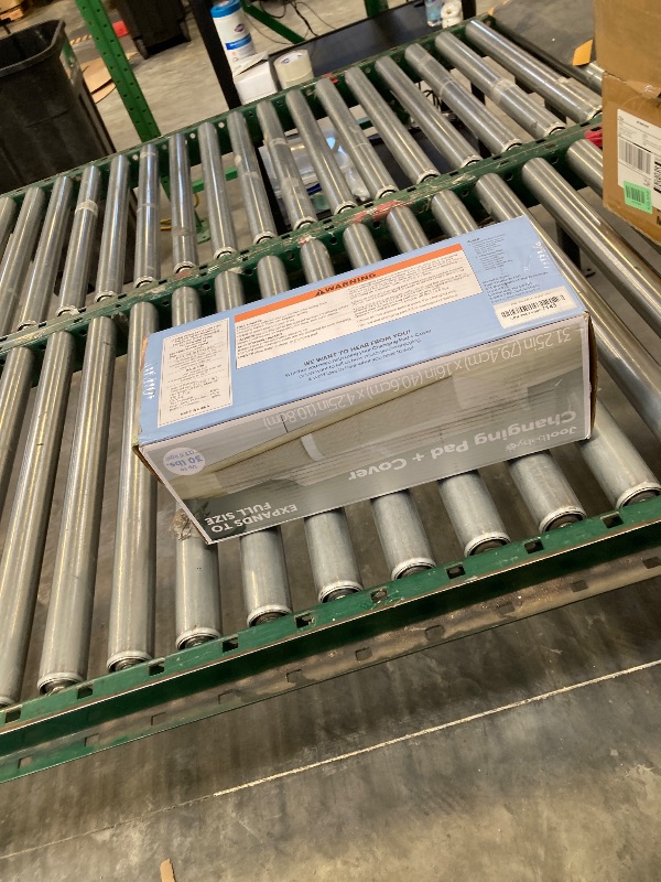 Photo 1 of Jool Baby Serenity Soft Changing Pad + Washable Cover, Non-Slip - Fits Standard Changing Tables & Dressers (Wave Pattern, Oatmilk)