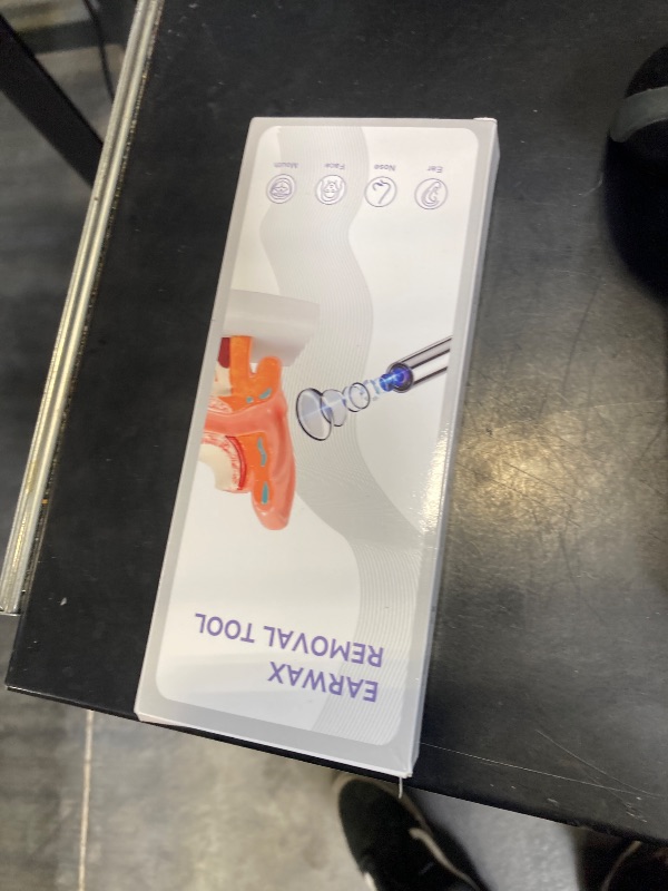 Photo 1 of Ear Wax Removal, Ear Wax Removal Tool Camera Built-in 1296P, Easy and Safe Ear Cleaning, Earwax Removal kit with 9 Ear Set and 8 Traditional Tools, Ear Cleaning Kit for iPhone,iPad,Android (Black)