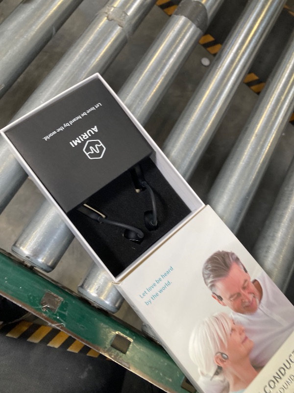 Photo 1 of Bone Conduction Personal Sound Amplifier - Open-Ear Design for Comfortable Daily Use, Ultra Lightweight 25g, Up to 10-Hour Battery, IPX5 Water Resistant, No Bluetooth