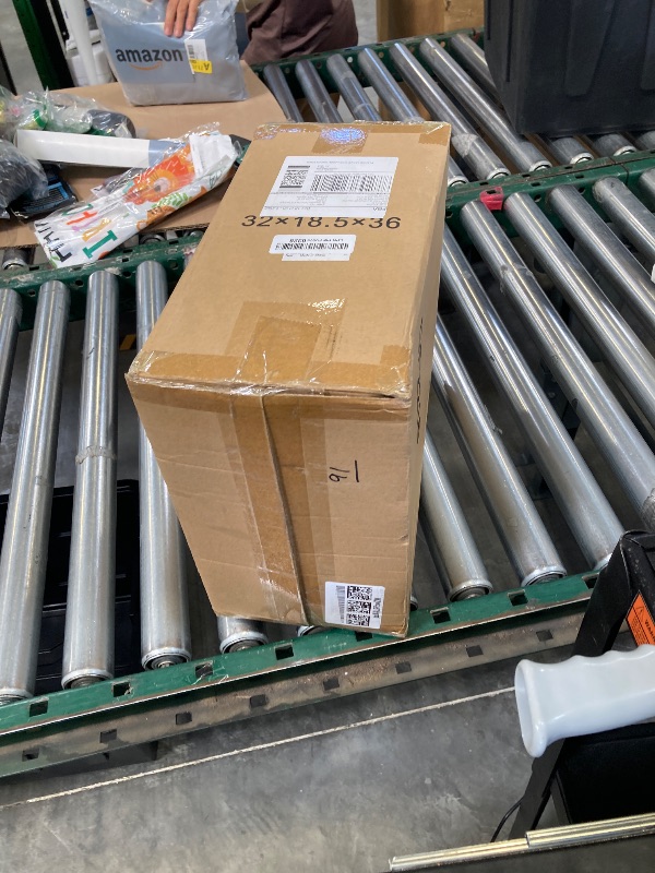 Photo 1 of iSPECLE Upright Freezer Organizer Bins - 5 Pack Small Freezer Baskets for 5 / 6 / 6.5 / 6.8 / 7 cu.ft Upright Freezer Easy Get, Food No More Slide off, Allow Air Circulation for Quick Freezing, White