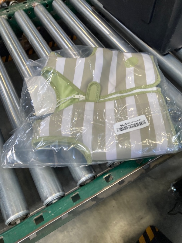 Photo 1 of SUNNYLiFE Swim Vest - Constructed with Neoprene Plus a Secure Front Zip and Develop Water Confidence. | Toddler Swim Vest (Into The Wild Khaki, 1-2)