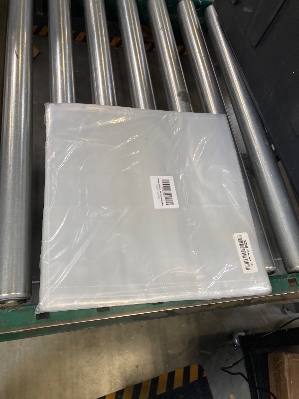 Photo 1 of Vmiapxo 100 Pack Scrapbook Refill Pages 12x12 Inch, Clear Page Protectors Fit 3 Ring Scrapbooking Binder & 12 x 12 Photo Album, Heavyweight Plastic Protective Sleeves, Sheet Protectors