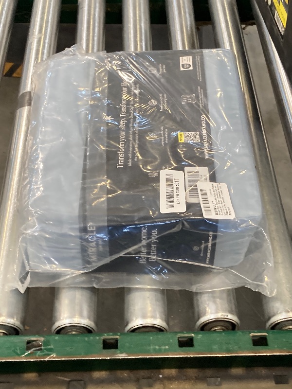 Photo 1 of Miracle Made Breathable Cotton Bed Sheets, 4-Piece Set – Silver-Treated, Soft and Cool-to-the-Touch Lightweight Bedding Designed for Hot Sleepers – Queen Size, Slate Blue