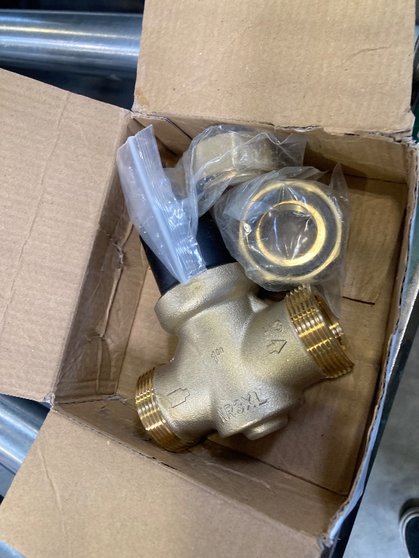 Photo 1 of 1-NR3XLDU 1" Pressure Reducing Valve with Double Union FNPT Connection Replace Zurn Wilkins Water Pressure Regulator for Home, Adjustable 15–75 PSI for Residential Main Water Lines