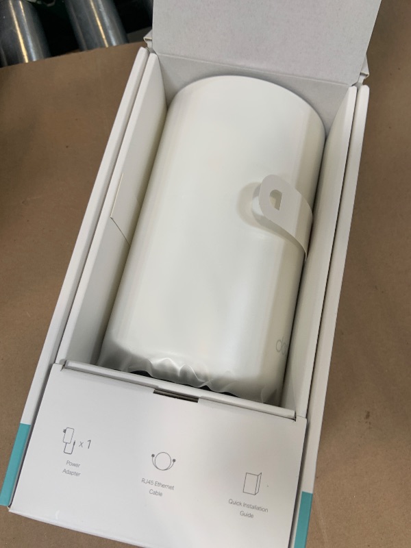 Photo 1 of TP-Link Deco XE75 AXE5400 Tri-Band WiFi 6E Mesh System - Covers up to 2900 Sq.Ft, Replaces WiFi Router and Extender, AI-Driven Mesh, New 6GHz Band, 1-Pack