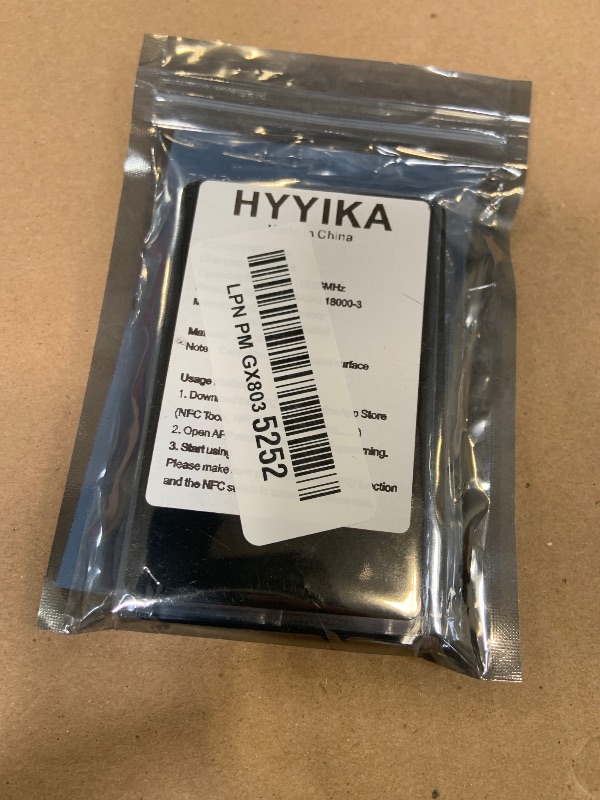 View 2 of 10pcs NFC Tags NTAG215 NFC Cards NFC Business Card Black NFC Card Programmable NFC Chip Compatible with NFC Enabled Mobile Phones & Devices