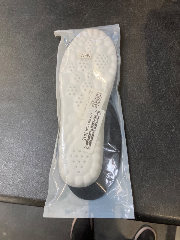 Photo 1 of 4D Insoles - 4D Cloud Technology Insole - Super Soft, Ultra Comfort Insoles, 4D Sports Shoes Insoles, Acupoint Massage Insole for Foot & Joint Support (7-8, Black)