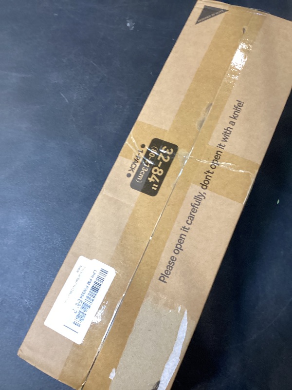 Photo 1 of YaFex Curtain Rods 32-84 Inch, Heavy Duty 1 Inch Adjustable Curtain Rod for Windows, Gold Long Window Treatment Rods, Modern Design, Easy Installation