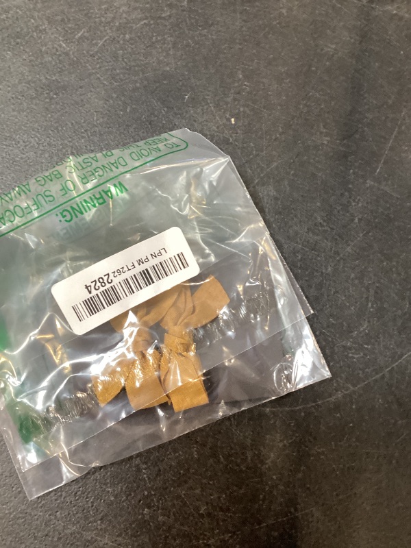 Photo 1 of Adorable 2pcs White Hair Bow Clips for Baby-Girls - Boutique Barrettes for Toddlers and Kids with Fully Lined Clips?Dark Yellow?