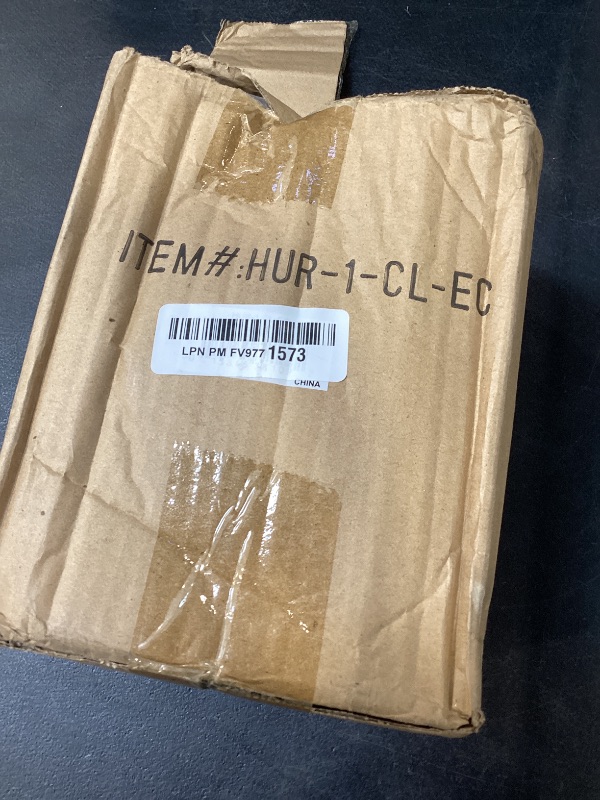 Photo 1 of G.E.T. HUR-20-CL-EC Cheers - Break-Resistant Plastic Hurricane Glasses, 20 Ounce, 4 Pack, Clear