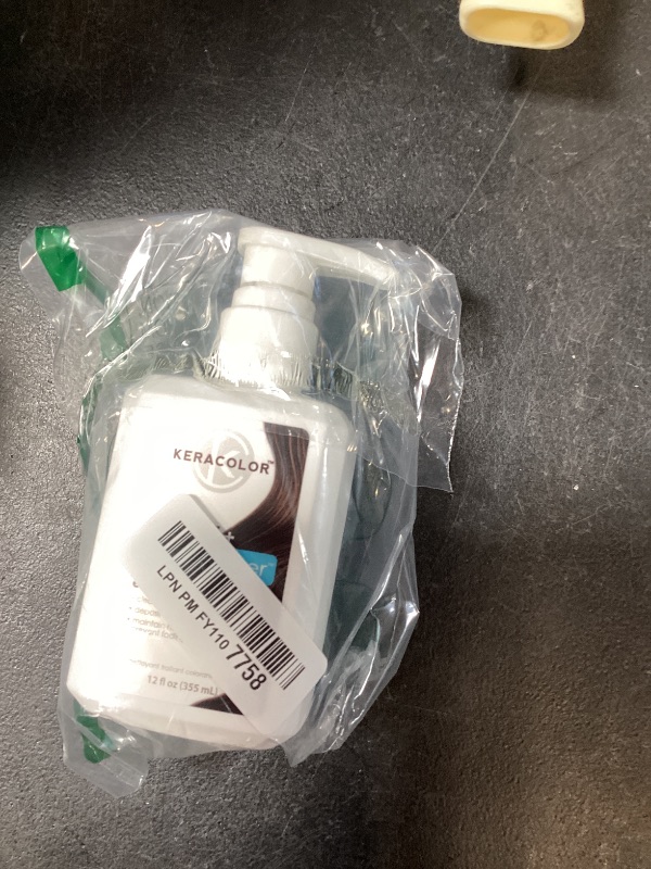 Photo 1 of Keracolor Color + Clenditioner 3-in-1 Color-Depositing Conditioner, Gently Cleanses & Conditions, Semi-Permanent Espresso Hair Color, 12 Fl Oz