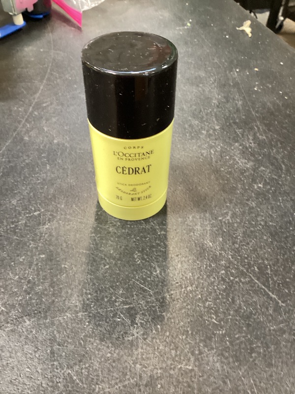 Photo 1 of L'Occitane Eau De Cedrat Stick Deodorant 2.60 fl oz