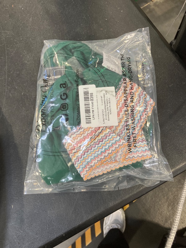 Photo 1 of Blooming Jelly Womens High Waisted Bikini Tummy Control Color Block Swimsuits Two Piece Bathing Suit (L, Dark Green)