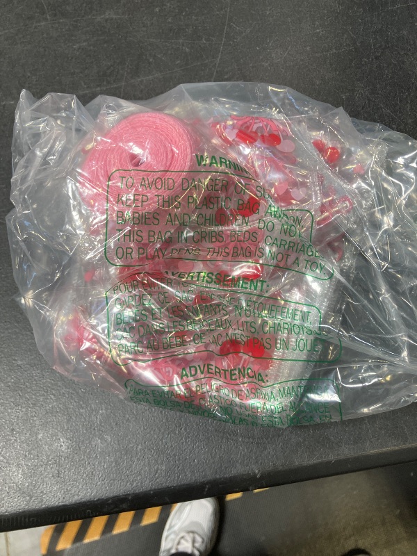 Photo 1 of 24 Pcs Cherry Party Favor Bags Clear PVC Cherry Ribbon Gift Bags with Handles Reusable Party Favor Bag for Girls Women Birthday Wedding Baby Shower Party, 6.3x5.9x2.8 Inch