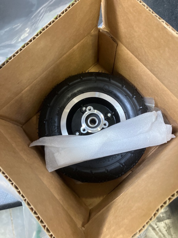 Photo 1 of Cylemoto 200X50 Premium Rear Wheel 8"x2" Tire Assembly Chain Sprocket for Chain Drive Razor E200 (Versions 36+) Crazy Cart DLX Dune Buggy ePunk PowerRider eSpark Electric Scooter Drifting Cart