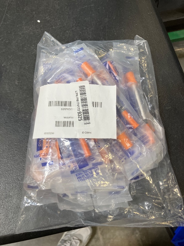 Photo 1 of 0.5ml/cc 30G 5/16 Inch , U-100 Syringes, Individual Package Pack of 30