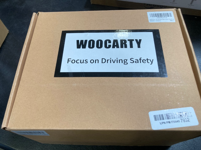 Photo 1 of WOOCARTY 7" 3-Magnetic Wireless RV Backup Camera, HD1080P DVR Monitor, IP69 Waterproof & IR Night Vision 3x9600mAh Rechargeable Cameras, 2 Side Cameras & 1 Rear Camera for Trailer Truck Camper WS703