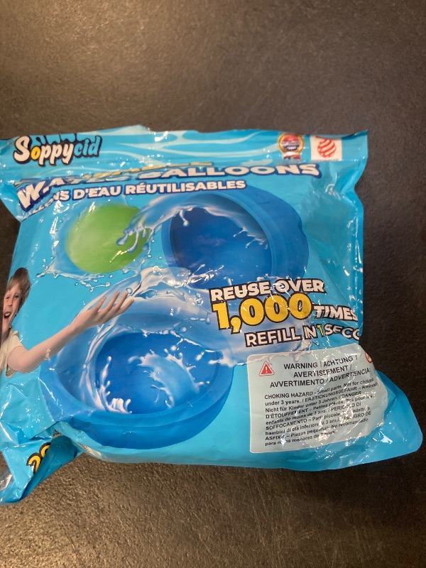 Photo 1 of 20Pcs Reusable Water Balloons, Summer Water Toys, Magnetic Water Ball for Outdoor Games, Pool Toy, Beach Toys for Kids